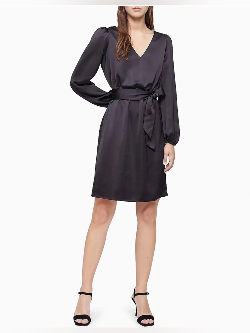 NWT Calvin Klein Satin Dress